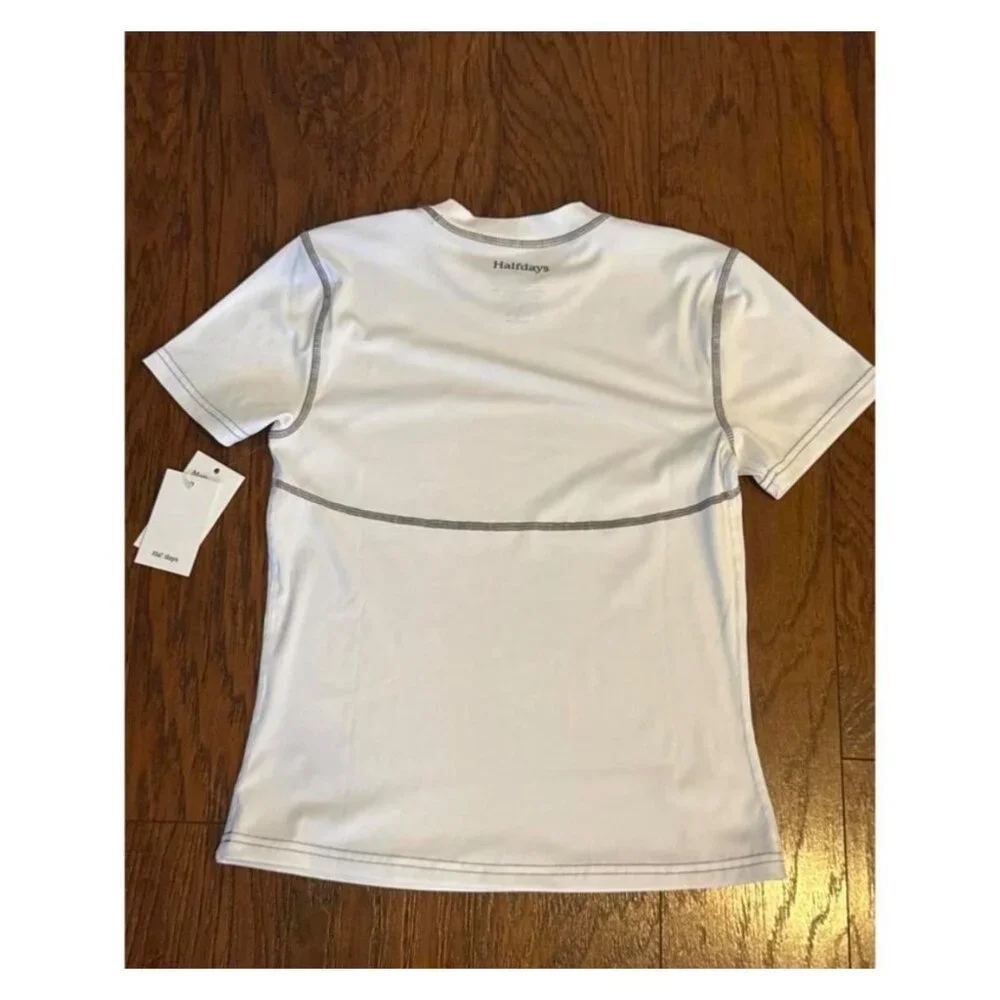 Halfdays Mollie Ski/Snowboard Shirt, new with tags, L, white - Picture 3 of 6
